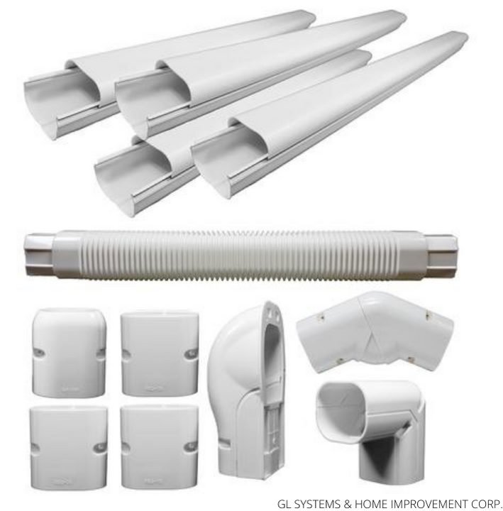 PVC Decorative Line Cover Kit Set