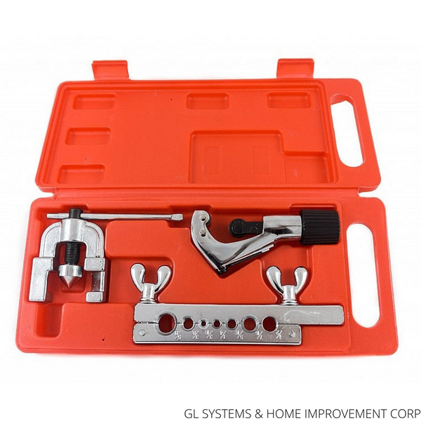 Flaring and pipe cutting Tool Set.