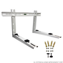 Folding Mounting Bracket for Mini Split Unit with Leveler.