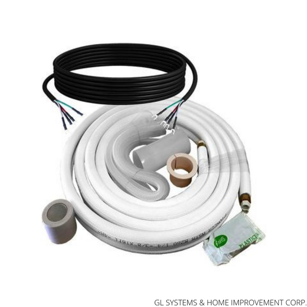 Copper Piping Kit for Mini Split Installation.