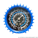 Mini Split R410a Low Side Suction Charging Service Gauge Hose Set. 5/16¨ Port.